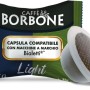 Caffè Borbone Compatible Bialetti* Miscela Light, 50% di caffeina in meno della Miscela Blu - 100 Capsule - Compatibili con Macchine a marchio Bialetti* - Miscela Light