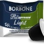 Caffè Borbone Respresso Miscela Light, 50% di caffeina in meno della Miscela Blu - 100 Capsule - Compatibili con le Macchine ad uso domestico Nespresso* - Miscela Light