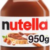 Nutella - Crema Spalmabile alle Nocciole e Cacao, Senza Glutine, Conservanti e Grassi Idrogenati, Ottimale a Colazione, Vasetto da 950 gr