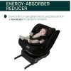 Chicco Unico Evo I-Size, Seggiolino Auto 0-36 Kg, omologato ECE R129/03, Isofix Girevole A 360° E Reclinabile, Gruppo 0+/1/2/3 Da 0 A 12 Anni - Nero
