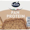 Matt, Pan Protein, Pane Proteico, Ricco di Proteine e a Basso Contenuto di Carboidrati, Pane di Segale Proteico e Ricco di Fibre, Confezione da 250 g