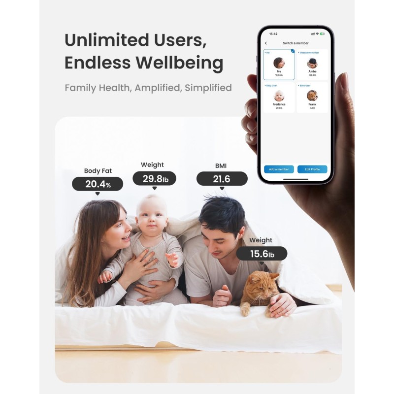 RENPHO Elis 1 Bilancia Pesapersone, Professionale Bilancia Impedenziometrica Bluetooth Bilancia Pesa Persona Digitale con App - Misura Peso Corporeo, Massa Grassa, BMI, Massa Muscolare, Marmo - 280mm/11" Nero-VA RENPHO Elis 1 Bilancia Pesapersone, Professionale Bilancia Impedenziometrica Bluetooth Bilancia Pesa Persona Digitale con App - Misura Peso Corporeo, Massa Grassa, BMI, Massa Muscolare, Marmo - 280mm/11" Nero-VA