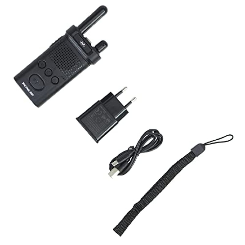 Stazione radio portatile PNI PMR R60 446MHz, 0.5W, Scan, serratura a chiave, SOS, Monitor, batteria 1200mAh