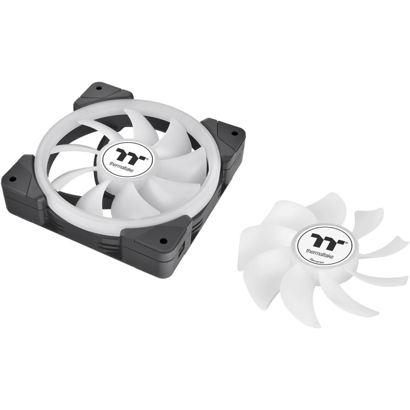 Thermaltake SWAFAN EX12 ARGB Ventola di raffreddamento per PC TT Premium Edition 3 Fan Pack - 120MM Nero Thermaltake SWAFAN EX12 ARGB Ventola di raffreddamento per PC TT Premium Edition 3 Fan Pack - 120MM Nero