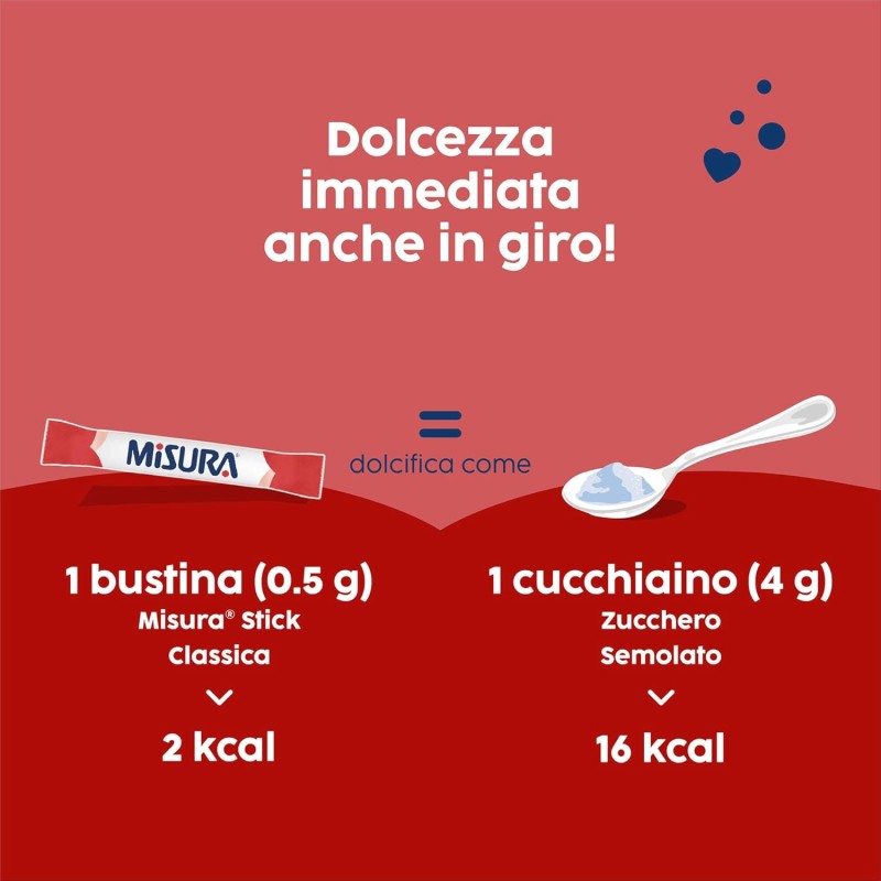Misura Dolcificante in Bustine, Dolcificante Senza Glutine, Senza Aspartame, 2 Calorie Per Bustina, Pratica Confezione per Bar, Ristoranti e Uffici, 450 Bustine Misura Dolcificante in Bustine, Dolcificante Senza Glutine, Senza Aspartame, 2 Calorie Per Bustina, Pratica Confezione per Bar, Ristoranti e Uffici, 450 Bustine