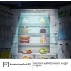 Hisense MQ79452FE Frigorifero Americano Quattro Porte, Total No Frost, Grande capacità 454 Litri, Nero, Illuminazione Sof LED, Dimensioni cm 70,6 P x 79,4 L x 181,7 H - 454 litri Black Inox