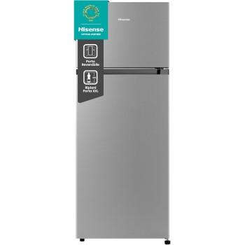 Hisense MTM55205SE Frigorifero Doppia Porta a Libera Installazione Modello 2022, 206 L, Silver, 143.4 x‎ 54.2 x 55 cm - 206 Litri Grigio