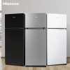 Hisense MTM55205SE Frigorifero Doppia Porta a Libera Installazione Modello 2022, 206 L, Silver, 143.4 x‎ 54.2 x 55 cm - 206 Litri Grigio