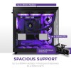 NZXT H6 Flow RGB, CC-H61FB-R1, Case Mid-Tower Compatto a Doppia Camera con Flusso d'Aria, Include 3 Ventole RGB da 120 mm, Pannelli in Vetro Panoramico, Flusso d'Aria ad Alte Prestazioni, Nero - Nero NZXT H6 Flow RGB, CC-H61FB-R1, Case Mid-Tower Compatto a Doppia Camera con Flusso d'Aria, Include 3 Ventole RGB da 120 mm, Pannelli in Vetro Panoramico, Flusso d'Aria ad Alte Prestazioni, Nero - Nero