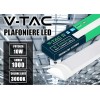 V-TAC Plafoniera LED Lineare da Soffitto 30 CM - 10W - Chip Samsung - Lampada Rettangolare 1200 Lumen - IP20 per Parete, Garage, Negozio - Tubo LED - Luce 3000k Bianca Calda - 30 CM