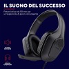 Trust Gaming GXT 415 Zirox Cuffie Gaming Leggere con Driver da 50 mm per PC, Xbox, PS4, PS5, Switch, Mobile, Jack Audio 3.5 mm, Cavo 2m, Cuffie con Microfono Over-Ear - Nero - Nero