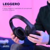 Trust Gaming GXT 415 Zirox Cuffie Gaming Leggere con Driver da 50 mm per PC, Xbox, PS4, PS5, Switch, Mobile, Jack Audio 3.5 mm, Cavo 2m, Cuffie con Microfono Over-Ear - Nero - Nero
