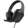 Trust Gaming GXT 415 Zirox Cuffie Gaming Leggere con Driver da 50 mm per PC, Xbox, PS4, PS5, Switch, Mobile, Jack Audio 3.5 mm, Cavo 2m, Cuffie con Microfono Over-Ear - Nero - Nero