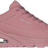 Skechers Uno Stand On Air, Scarpe da Ginnastica Uomo - 43 EU Ash Rose Durabuck Mesh