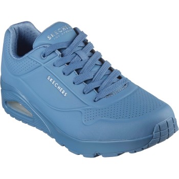 Skechers Uno Stand On Air, Scarpe da Ginnastica Uomo - 48.5 EU Blue Durabuck Mesh