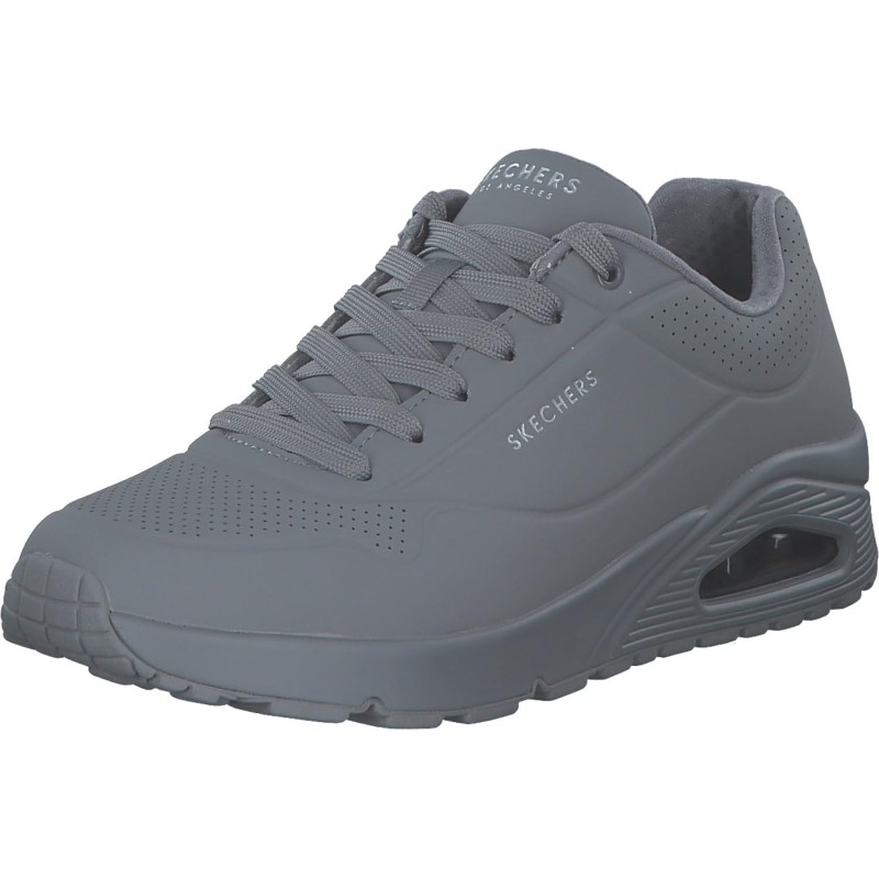 Skechers Uno Stand On Air, Scarpe da Ginnastica Uomo - 39 EU Light Grey Durabuck Mesh Skechers Uno Stand On Air, Scarpe da Ginnastica Uomo - 39 EU Light Grey Durabuck Mesh