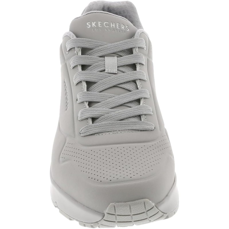 Skechers Uno Stand On Air, Scarpe da Ginnastica Uomo - 39 EU Light Grey Durabuck Mesh Skechers Uno Stand On Air, Scarpe da Ginnastica Uomo - 39 EU Light Grey Durabuck Mesh