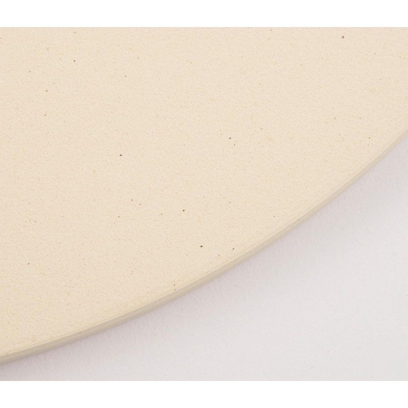 G3 Ferrari G10180 Pietra Refrattaria Originale in Cordierite Naturale per Forno Pizza G10006 "Delizia", Utilizzabile in Forno, su Brace e Griglia a Gas