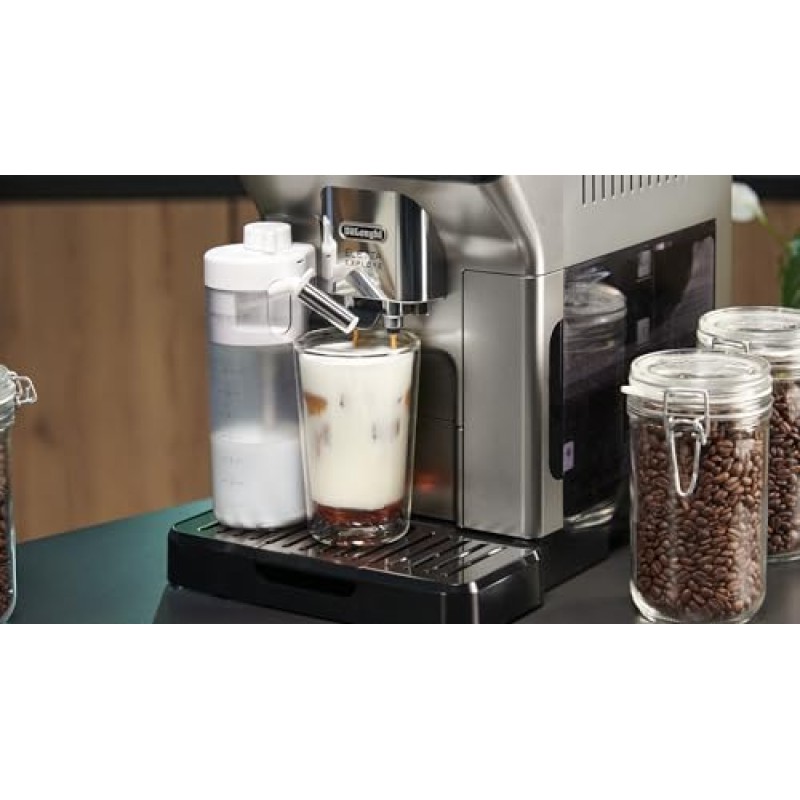 De'Longhi 2 Bicchieri Termici di Vetro a Doppia Parete DLSC325, Vetro Resistente in Borosilicato, Confortevole da Tenere, Senza Condensazione, Lavabile in Lavastoviglie, Capacità 300ml