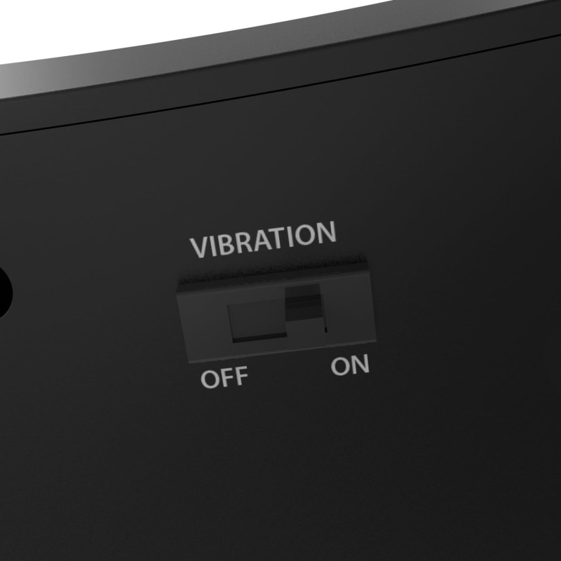 KROM K-FLIGHT - Set di joystick, simulatori di volo, stick per acceleratore/sterzo, modalità di vibrazione interna, impugnatura sintetica, 2 assi, 2 POV, 16 pulsanti, PC, PS4, Xbox One, Nero