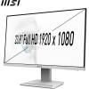 MSI PRO MP243XW Monitor da 23.8" Full HD - Pannello IPS 1920 x 1080, 100 Hz, Schermo eye-friendly, Montabile VESA, Altoparlanti Integrati, Supporto Display Kit, Inclinabile - HDMI 1.4, DP 1.2a - 24" Bianco MSI PRO MP243XW Monitor da 23.8" Full HD - Pannello IPS 1920 x 1080, 100 Hz, Schermo eye-friendly, Montabile VESA, Altoparlanti Integrati, Supporto Display Kit, Inclinabile - HDMI 1.4, DP 1.2a - 24" Bianco