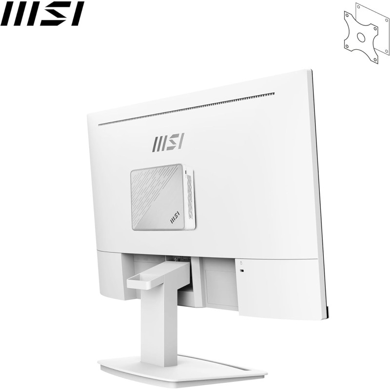 MSI PRO MP243XW Monitor da 23.8" Full HD - Pannello IPS 1920 x 1080, 100 Hz, Schermo eye-friendly, Montabile VESA, Altoparlanti Integrati, Supporto Display Kit, Inclinabile - HDMI 1.4, DP 1.2a - 24" Bianco MSI PRO MP243XW Monitor da 23.8" Full HD - Pannello IPS 1920 x 1080, 100 Hz, Schermo eye-friendly, Montabile VESA, Altoparlanti Integrati, Supporto Display Kit, Inclinabile - HDMI 1.4, DP 1.2a - 24" Bianco