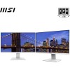 MSI PRO MP243XW Monitor da 23.8" Full HD - Pannello IPS 1920 x 1080, 100 Hz, Schermo eye-friendly, Montabile VESA, Altoparlanti Integrati, Supporto Display Kit, Inclinabile - HDMI 1.4, DP 1.2a - 24" Bianco MSI PRO MP243XW Monitor da 23.8" Full HD - Pannello IPS 1920 x 1080, 100 Hz, Schermo eye-friendly, Montabile VESA, Altoparlanti Integrati, Supporto Display Kit, Inclinabile - HDMI 1.4, DP 1.2a - 24" Bianco