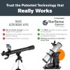 Celestron 22481 StarSense Explorer 130 mm Dobsoniano da tavolo Telescopio compatibile con app per smartphone Funziona con l'app StarSense – Compatibile con iOS/Android Celestron 22481 StarSense Explorer 130 mm Dobsoniano da tavolo Telescopio compatibile con app per smartphone Funziona con l'app StarSense – Compatibile con iOS/Android