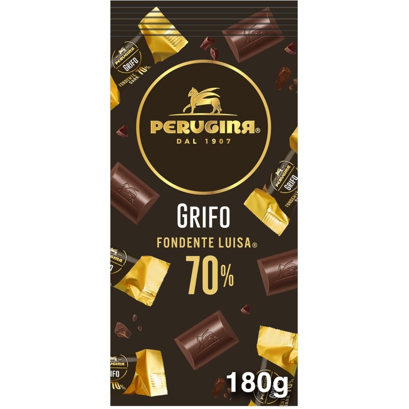 PERUGINA Grifo Fondente 70% Cioccolatini Fondenti Sacchetto 180g - 180g