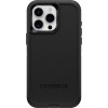 OtterBox Cover per iPhone 15 Pro Max Defender, resistente a shock e cadute, cover ultra robusta, testata 5x vs norme MIL-STD 810G,Nero - iPhone 15 Pro Max Nero