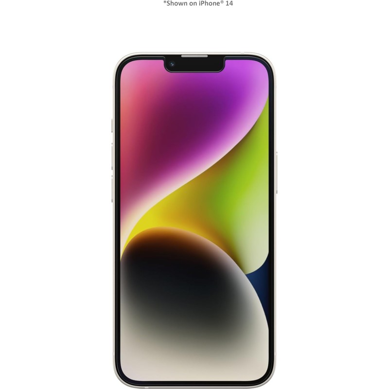 OtterBox Pellicola protettiva in Vetro temperato Premium Pro Blue Light per iPhone 15 Pro Max con trattamento antimicrobico, Protezione antigraffio, graffi e cadute da 1.8m - iPhone 15 Pro Max