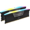 CORSAIR VENGEANCE RGB DDR5 RAM 48GB (2x24GB) 7200MHz CL36 Intel XMP Memoria Per Computer Compatibile iCUE - Nero (CMH48GX5M2B7200C36) - 48GB (2x24GB)