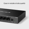 TP-Link Mercusys MS108GS Switch Ethernet 8 Porte Gigabit, Sdoppiatore Ethernet, Switch Gigabit per la Casa e l'Ufficio, Plug e Play, Montaggio Desktop, Cassa in Metallo, Durevole e Silenzioso