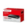 TP-Link Mercusys MS108GS Switch Ethernet 8 Porte Gigabit, Sdoppiatore Ethernet, Switch Gigabit per la Casa e l'Ufficio, Plug e Play, Montaggio Desktop, Cassa in Metallo, Durevole e Silenzioso