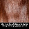 ghd Max Piastra & Styler a Lamelle Ampie – Lamelle Extra Large per Styling Rapido, Maggiore Lucentezza, Senza Crespo – Per Capelli Lunghi, Spessi o Ricci