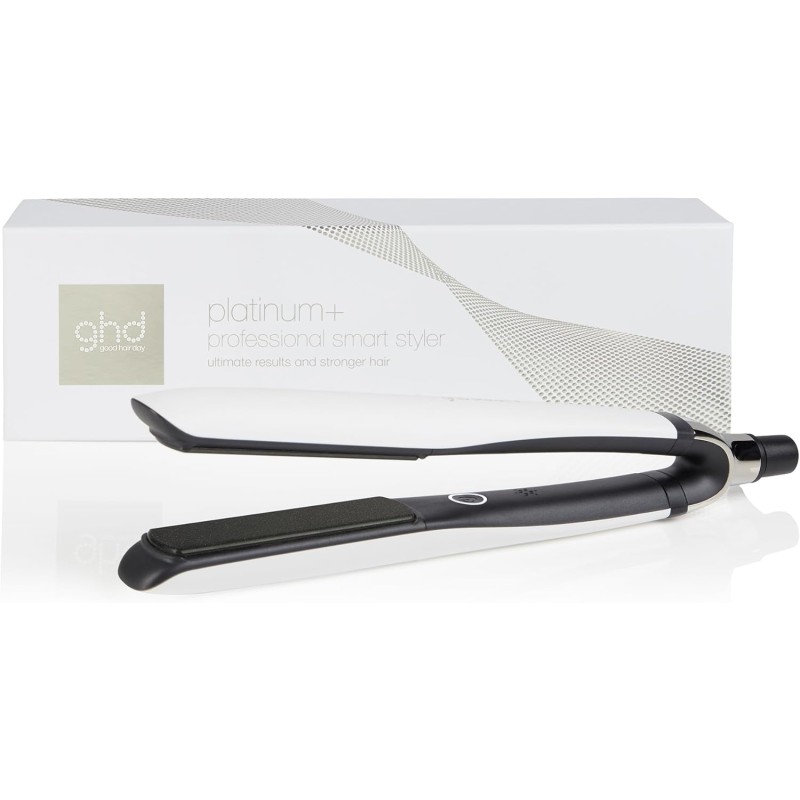 ghd Platinum+ Piastra & Styler Professionale Bianca – Capelli Più Forti, Maggiore Lucentezza, Protezione del Colore – Per Tutti i Tipi di Capelli ghd Platinum+ Piastra & Styler Professionale Bianca – Capelli Più Forti, Maggiore Lucentezza, Protezione del Colore – Per Tutti i Tipi di Capelli
