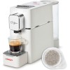 Polti Coffea S15W, Macchina per Caffè Espresso, Compatibile con Cialde E.S.E. 44 mm, Serbatoio 0.85L, Pressione Pompa 19 bar, Bianco - Bianco