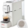 Polti Coffea S15W, Macchina per Caffè Espresso, Compatibile con Cialde E.S.E. 44 mm, Serbatoio 0.85L, Pressione Pompa 19 bar, Bianco - Bianco