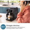 PHILIPS Serie 2300 Macchina da caffè automatica - 4 tipi di bevande, Display touch screen a colori, LatteGo, SilentBrew, Macinacaffè in ceramica al 100%, Filtro AquaClean. Nero Opaco (EP2330/10) - 4 bevande PHILIPS Serie 2300 Macchina da caffè automatica - 4 tipi di bevande, Display touch screen a colori, LatteGo, SilentBrew, Macinacaffè in ceramica al 100%, Filtro AquaClean. Nero Opaco (EP2330/10) - 4 bevande