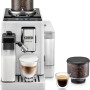 De'Longhi Rivelia Perfetto EXAM440.55.W Macchina da Caffè Automatica, Chicchi Macinati al Momento, Portachicchi Intercambiabile, Caraffa Montalatte Automatica, Display Touch a Colori, 1450W, Bianca - Arctic White