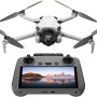 DJI Mini 4 Pro (con DJI RC 2), mini drone pieghevole per adulti con fotocamera in 4K, meno di 249 g, autonomia di volo di 34 min, trasmissione video di 20 km, rilevamento ostacoli omnidirezionale, C0
