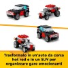 LEGO Creator 31146 3 in 1 Helicopter Truck, Games for Children and Girls from 7 Years, Rebuildable Toy Truck in Plane, Tanker or Racing Car and SUV, Birthday Gift Idea
