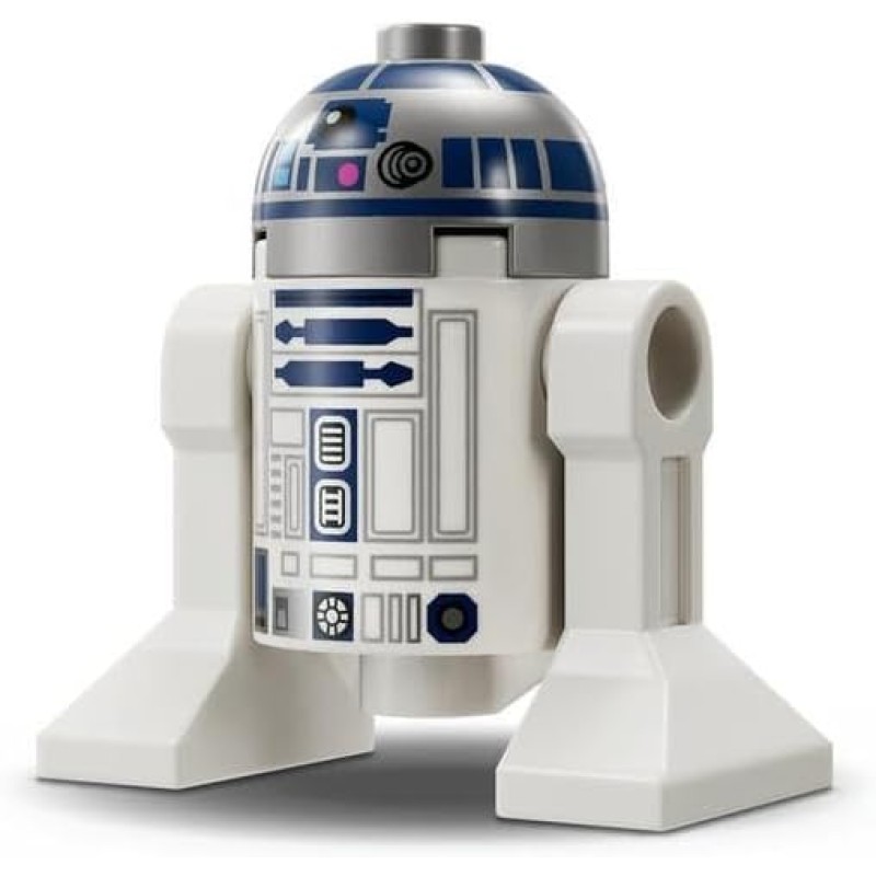 LEGO Star Wars 75379 R2-D2 - Building Toy - Display Droid Figure with Rotating Head, Periscope and Tools - Includes a Darth Malek Minifigure - Gift for Children from 10 Years