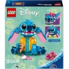 LEGO | Disney Stitch Toy - Play and Display Figure with Ice Cream Cone and Decorative Flower - Gift for Girls, Children and Lilo and Stitch Movie Fans from 9 Years and Up - 43249