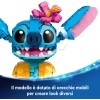 LEGO | Disney Stitch Toy - Play and Display Figure with Ice Cream Cone and Decorative Flower - Gift for Girls, Children and Lilo and Stitch Movie Fans from 9 Years and Up - 43249