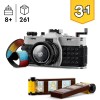LEGO Creator 3 in 1 Fotocamera Retro, Macchina Fotografica Giocattolo da Costruire Trasformabile in Videocamera o TV Vintage, Giochi per Bambini e Bambine da 8 Anni, Idea Regalo di Compleanno 31147