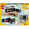 LEGO Creator 3 in 1 Fotocamera Retro, Macchina Fotografica Giocattolo da Costruire Trasformabile in Videocamera o TV Vintage, Giochi per Bambini e Bambine da 8 Anni, Idea Regalo di Compleanno 31147