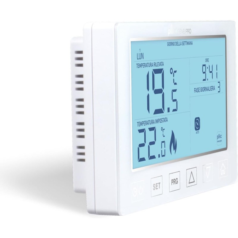 Plikc - Cronotermostato settimanale digitale - Neve (Neve PRO)