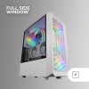 Mars Gaming MC-TOR, Case Semitower ATX Gaming, Finestra Laterale Completa, Design Mesh Frontale, 3x Ventole Frontale FRGB 120mm, Design a Doppia Camera, Bianco Mars Gaming MC-TOR, Case Semitower ATX Gaming, Finestra Laterale Completa, Design Mesh Frontale, 3x Ventole Frontale FRGB 120mm, Design a Doppia Camera, Bianco