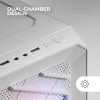 Mars Gaming MC-TOR, Case Semitower ATX Gaming, Finestra Laterale Completa, Design Mesh Frontale, 3x Ventole Frontale FRGB 120mm, Design a Doppia Camera, Bianco Mars Gaming MC-TOR, Case Semitower ATX Gaming, Finestra Laterale Completa, Design Mesh Frontale, 3x Ventole Frontale FRGB 120mm, Design a Doppia Camera, Bianco